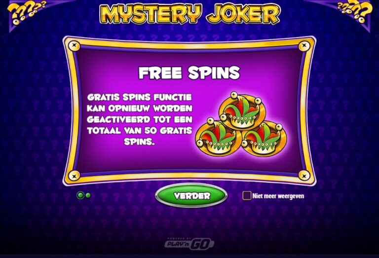 Screenshot 1 van Mystery Joker